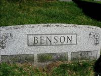 Benson, Harry W., Harry Ward and Laura A